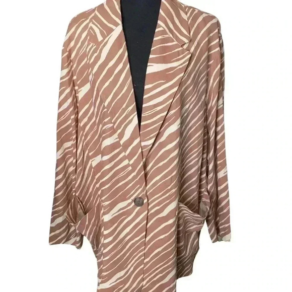 a new day Jackets & Blazers - NWT A New Day (Target Brand) zebra Print Blazer, size 3X